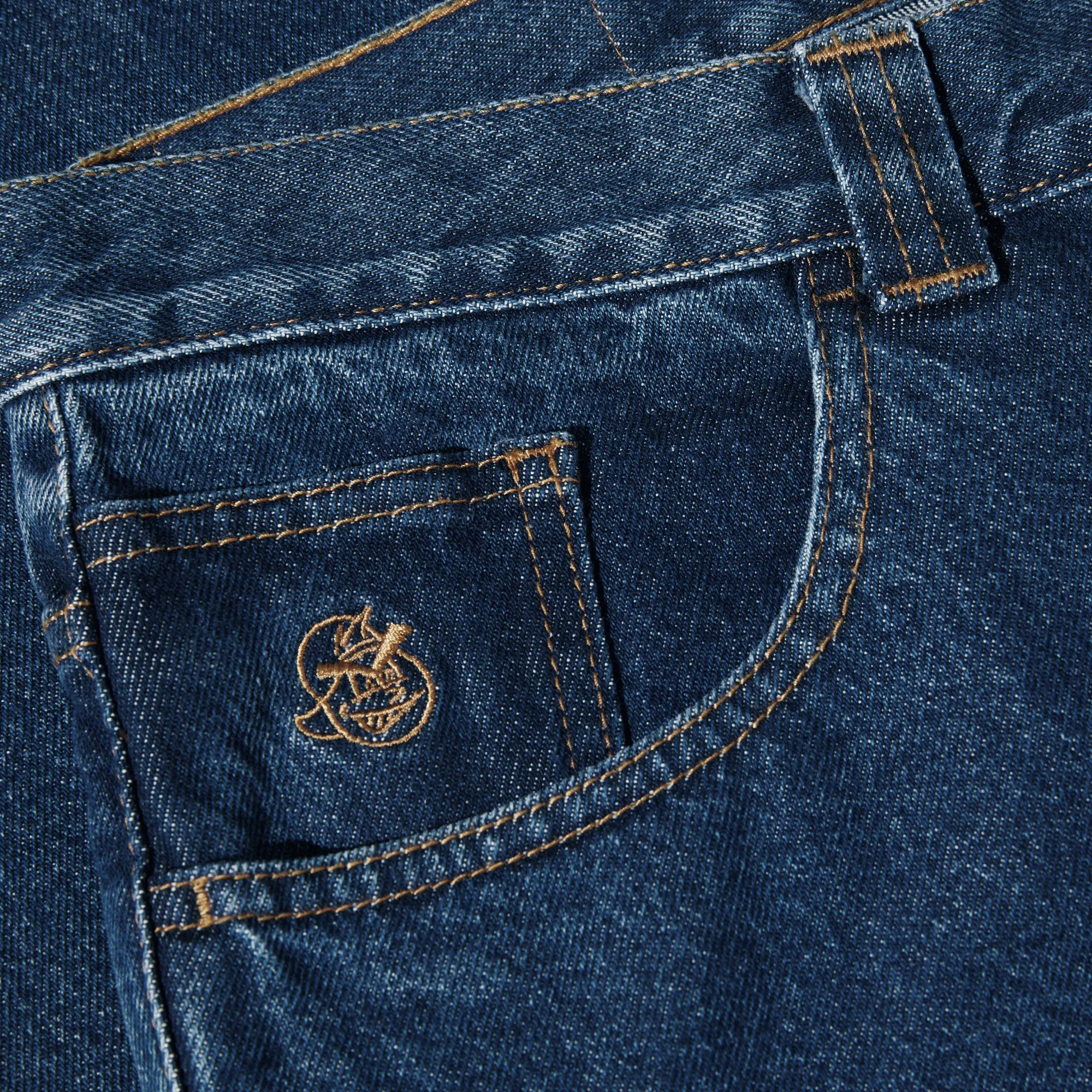 '93 Pants (Dark Blue) WaterRepellent Surface Road Soul