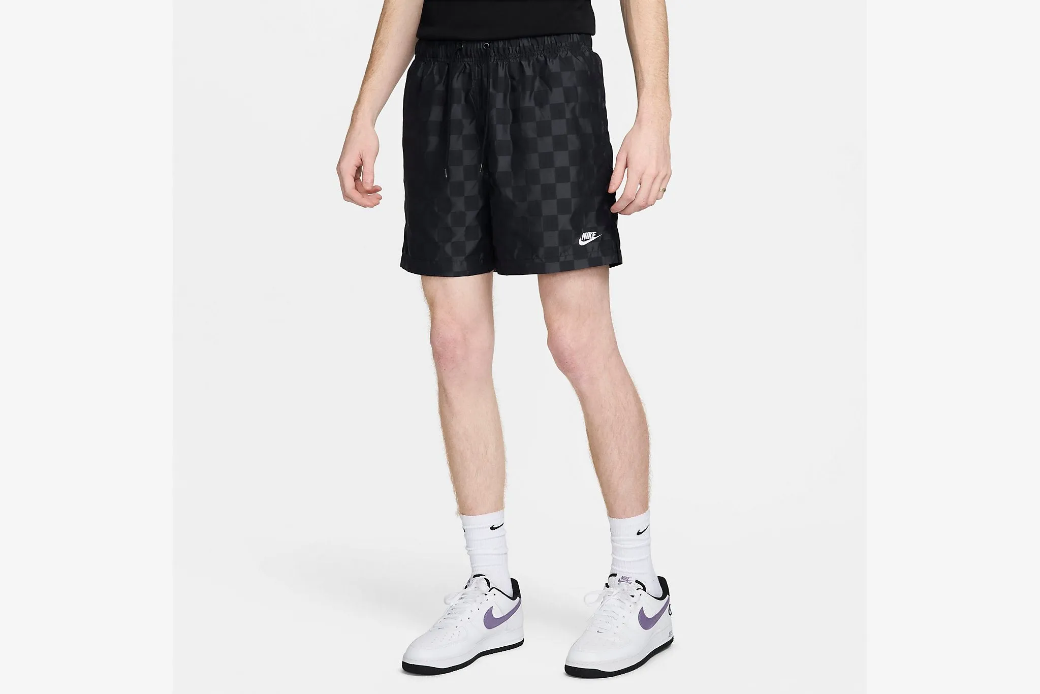 Flexible Fit Nike "Flow Short" M - Black / White