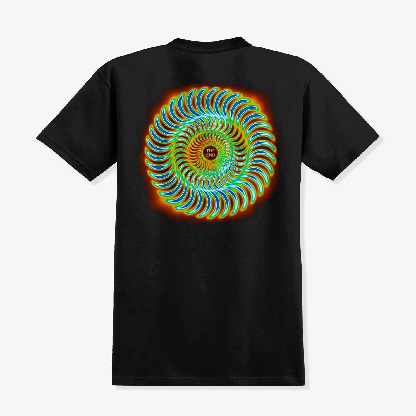 Radioactive Classic Swirl Tee Practical Style Smooth Edge Binding