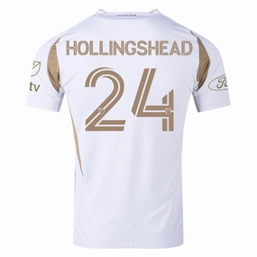 Everyday Motion Urban Run adidas Eddie Segura LAFC Authentic Away Jersey w/ MLS   Apple   Ford Logo 25/26 (White/Gold)