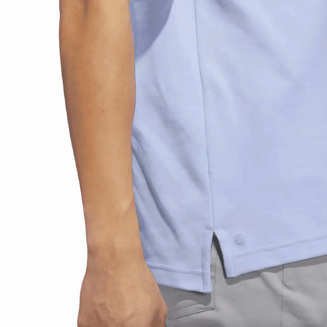 adidas - Men's Go To Pique Golf Polo (HS7599) Flexible Motion Seamless Side Panels