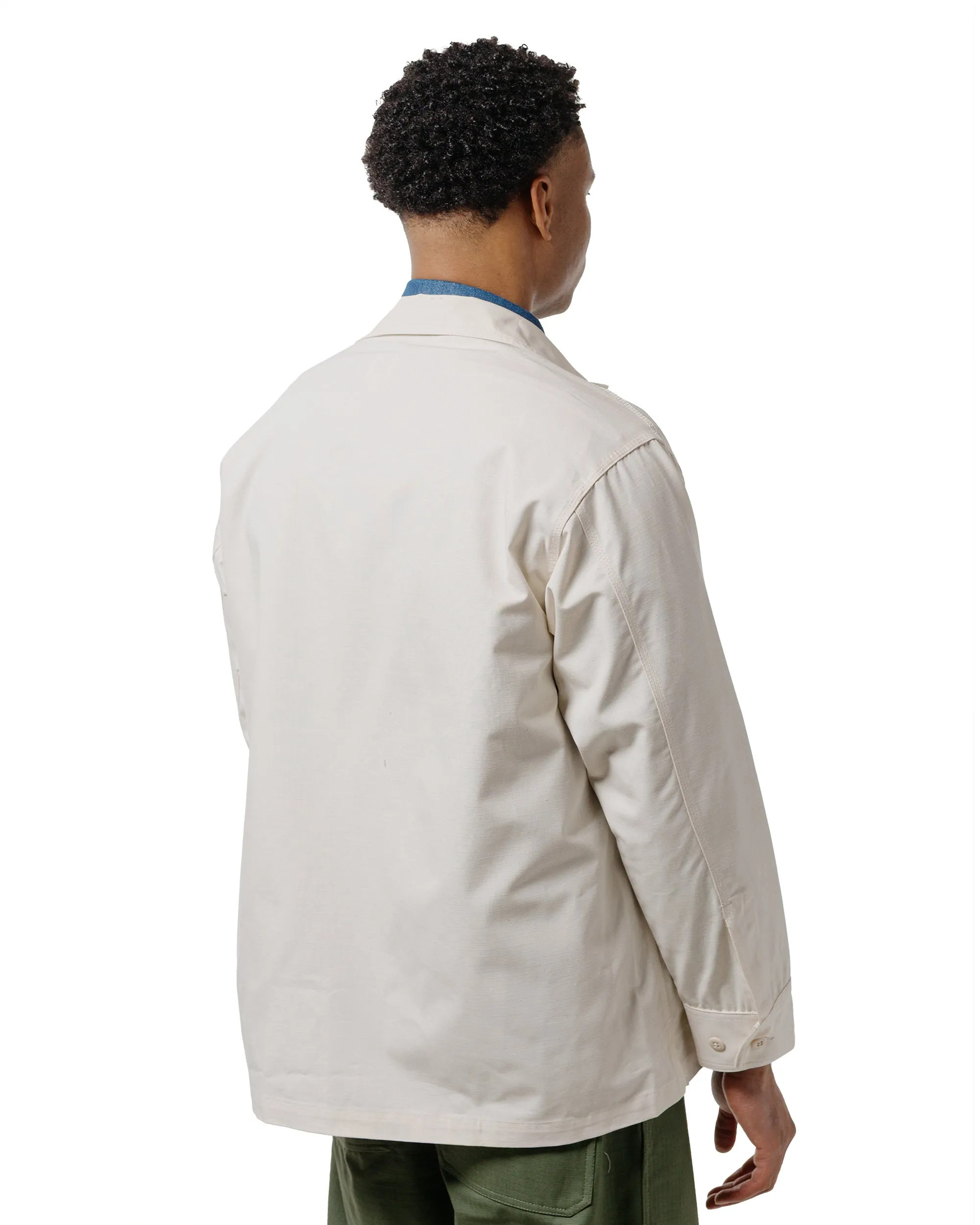Randy's Garments Over Shirt Cotton Ripstop Natural Moisture Wicking Layer