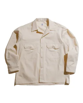 Midweight Textile High-Quality Craftsmanship Randy's Garments Over Shirt Cotton Ripstop Natural
