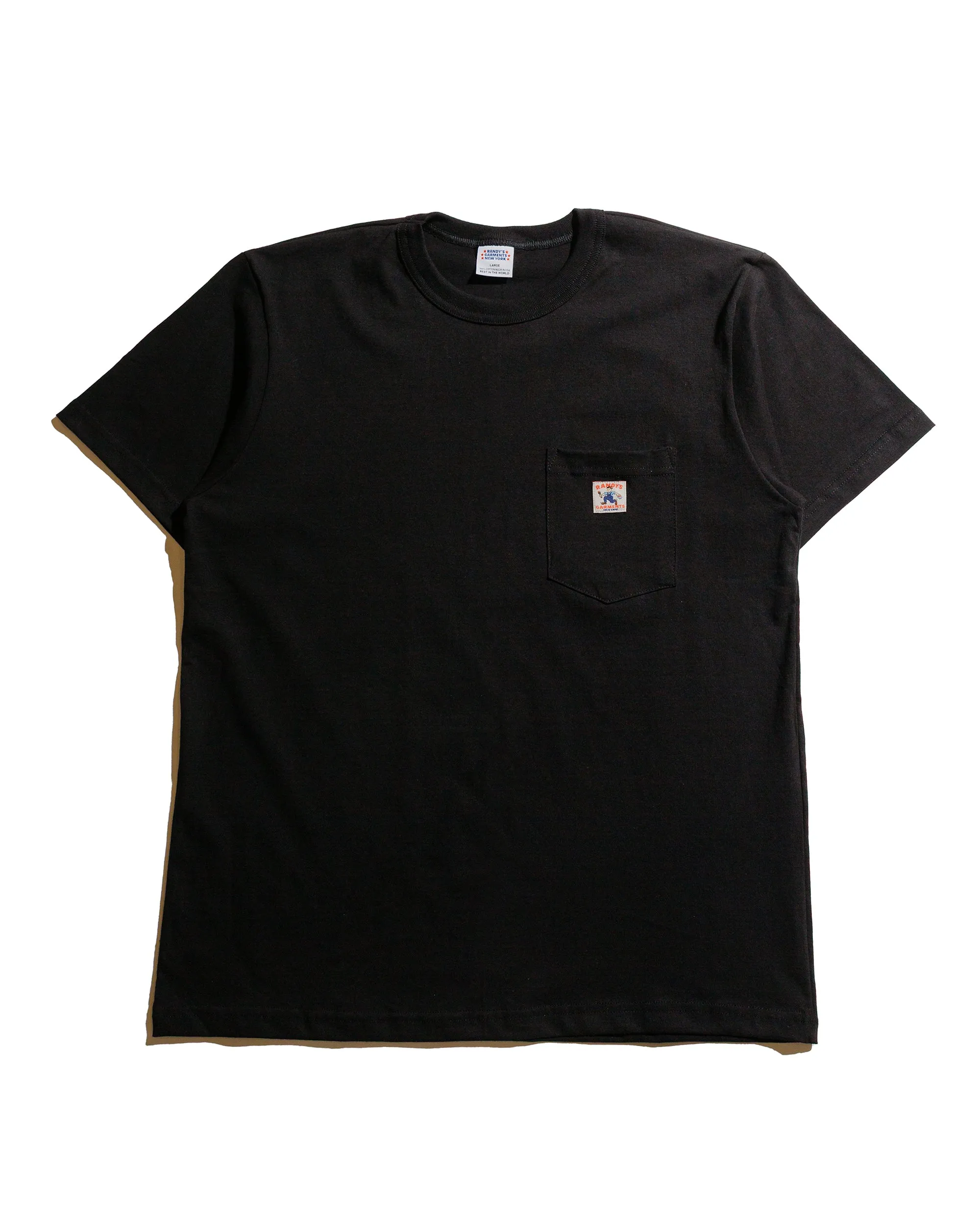 All Season Wear Cozy Comfort Randy's Garments Pocket Tee Black