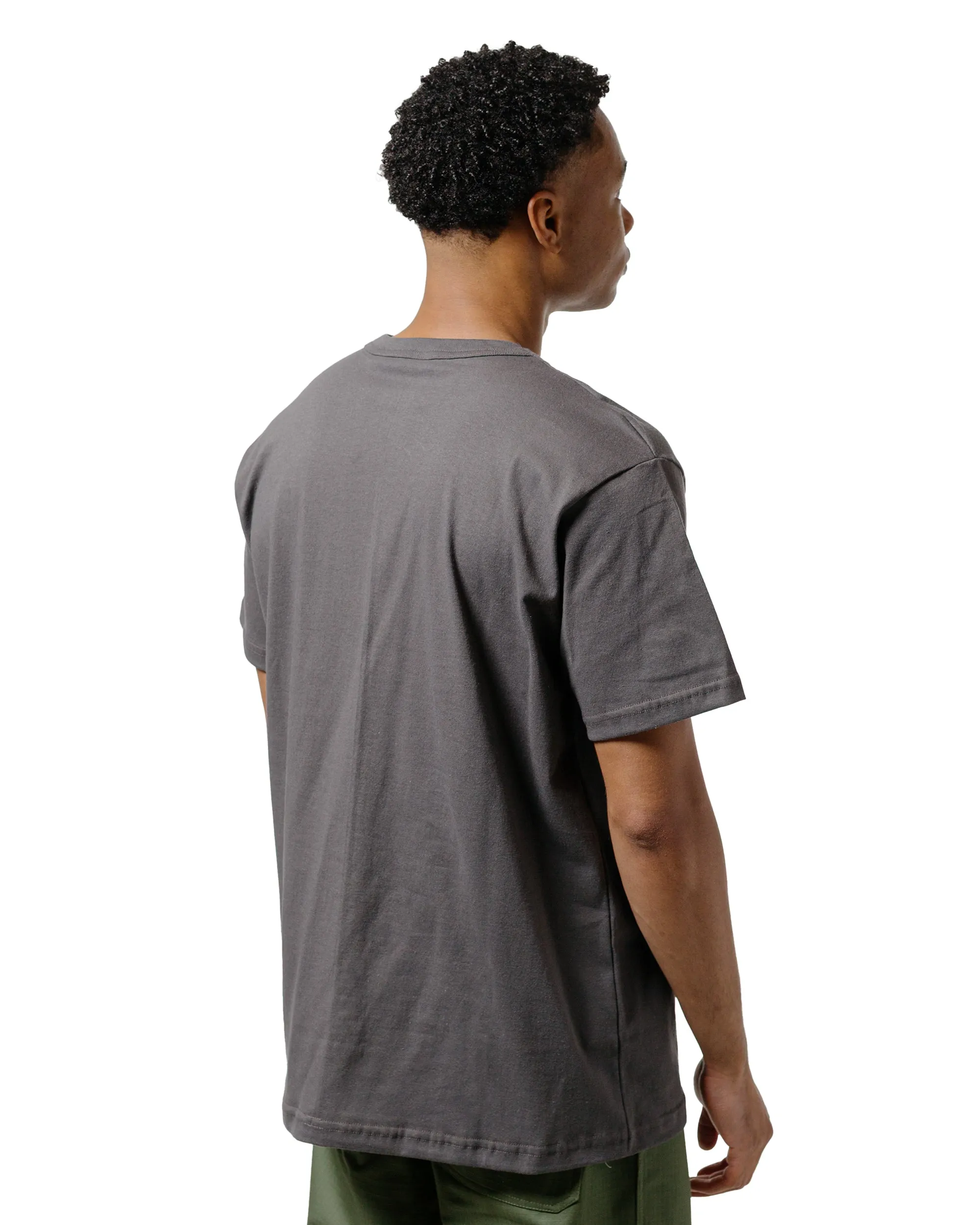 Randy's Garments Pocket Tee Grey Odor Resistant Treatment Soft and durable