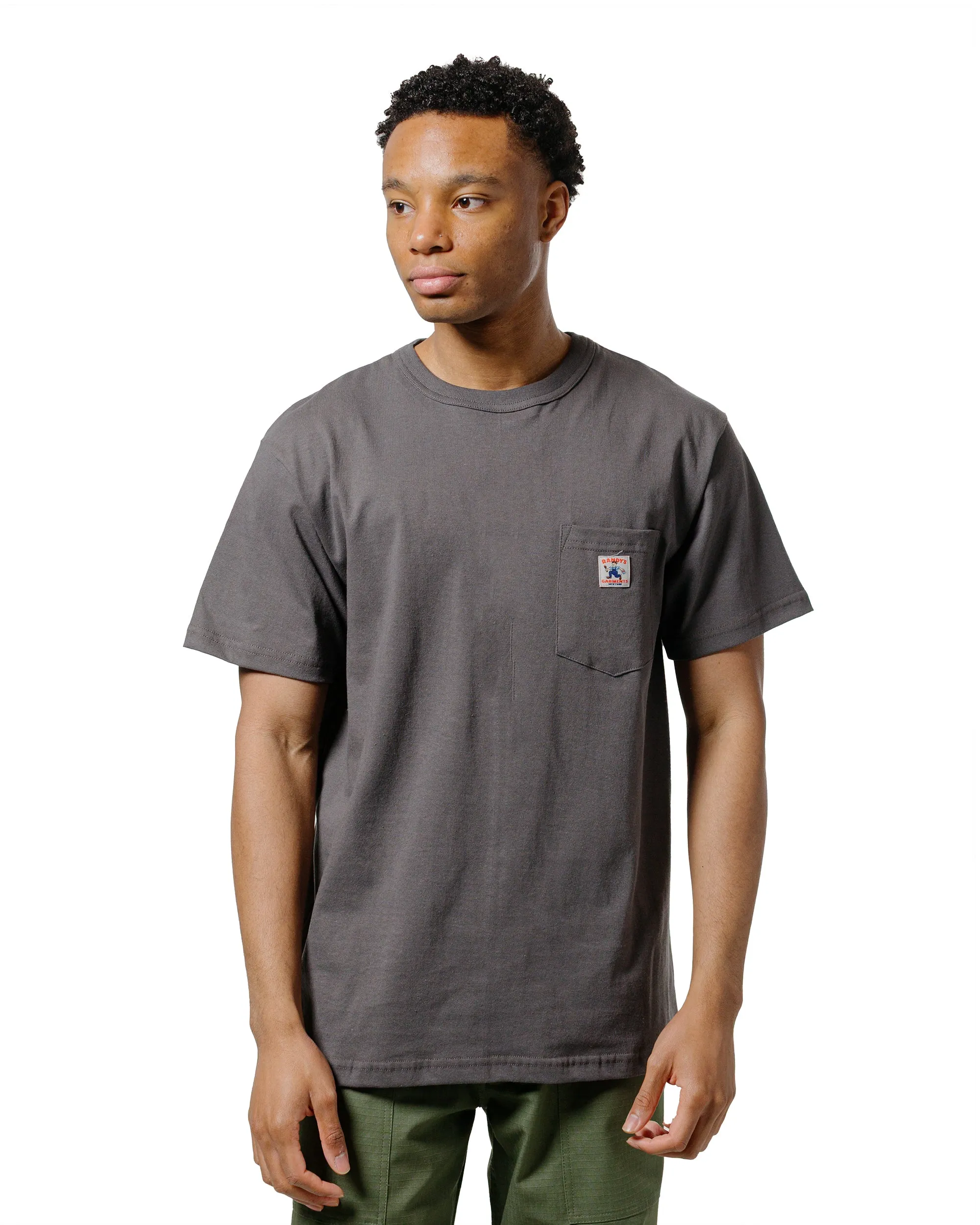 Sporty Comfort TemperatureRegulating Randy's Garments Pocket Tee Grey
