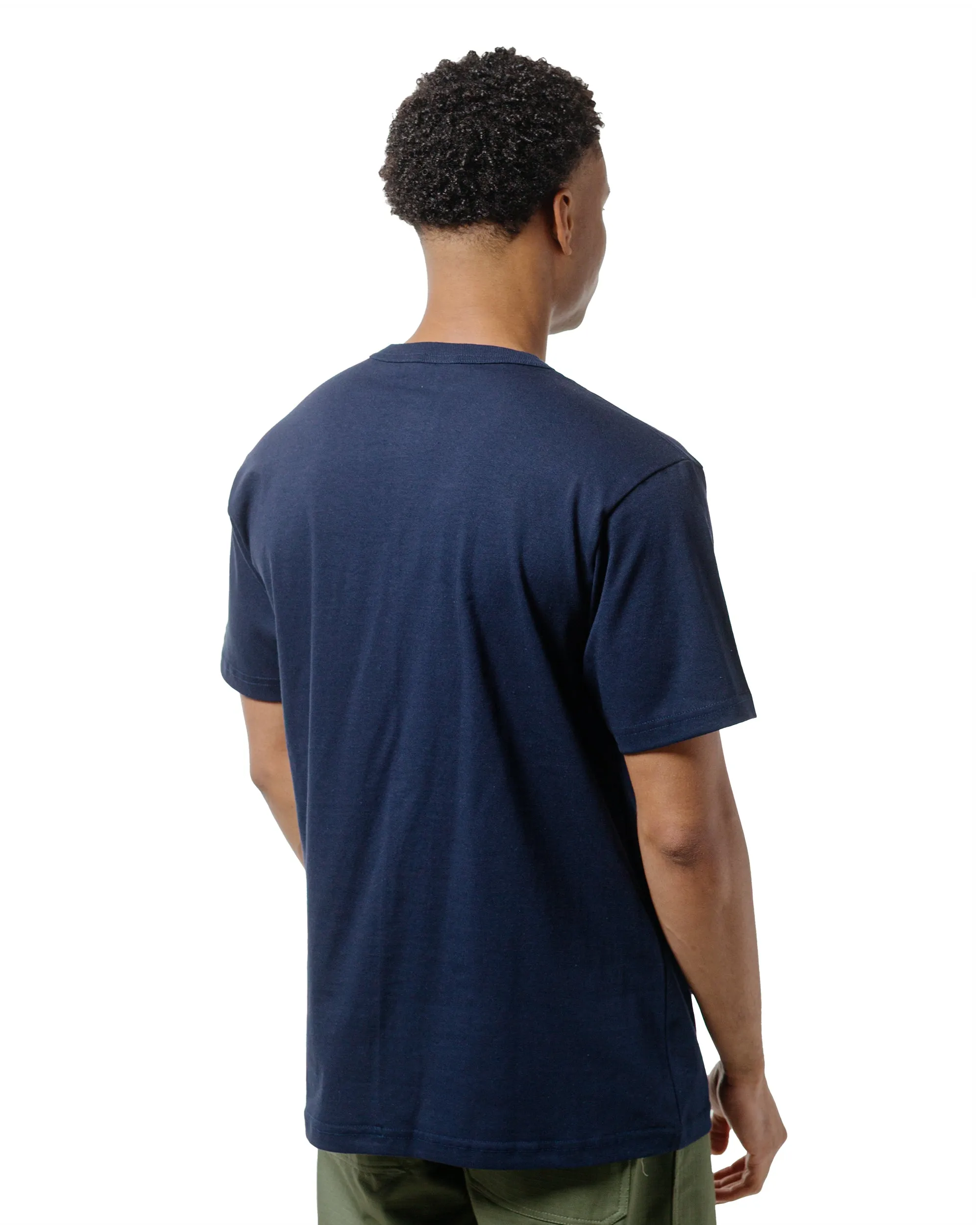 Eco Friendly Material Classic timelessness Randy's Garments Pocket Tee Navy