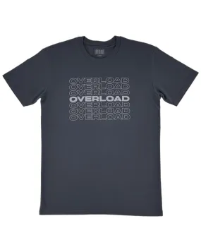 Overload Repeater Tee - Blue Grey GentleWaistband WrinkleFreeTexture