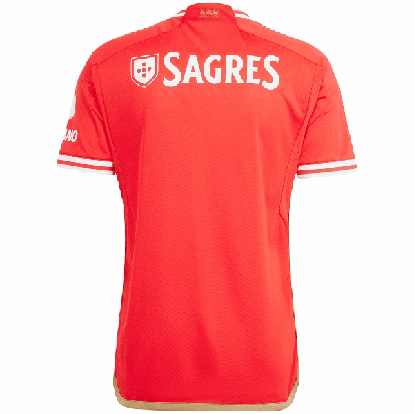 Warm Up Heat Balance adidas Benfica Men's Home Stadium Jersey w/ Champions League Patches 23/24 (Red)