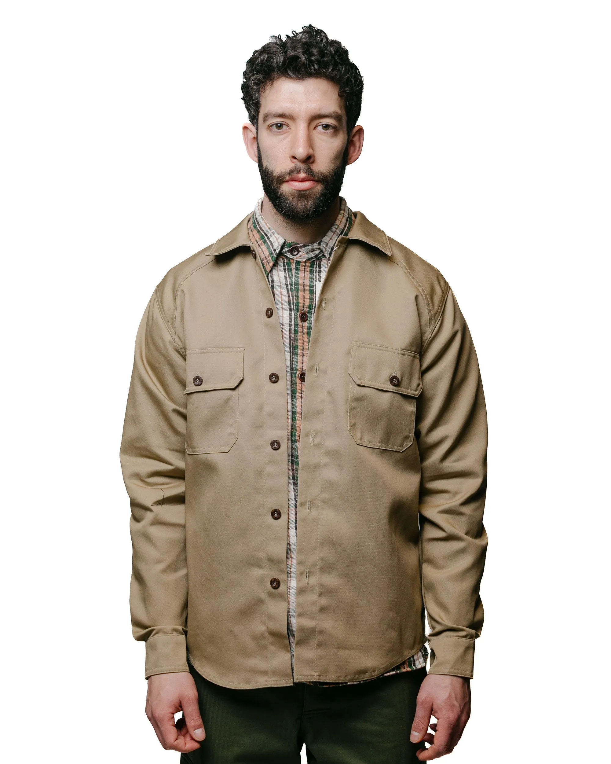 Rosa Rugosa Ranger Long Sleeve Shirt Khaki Current Style