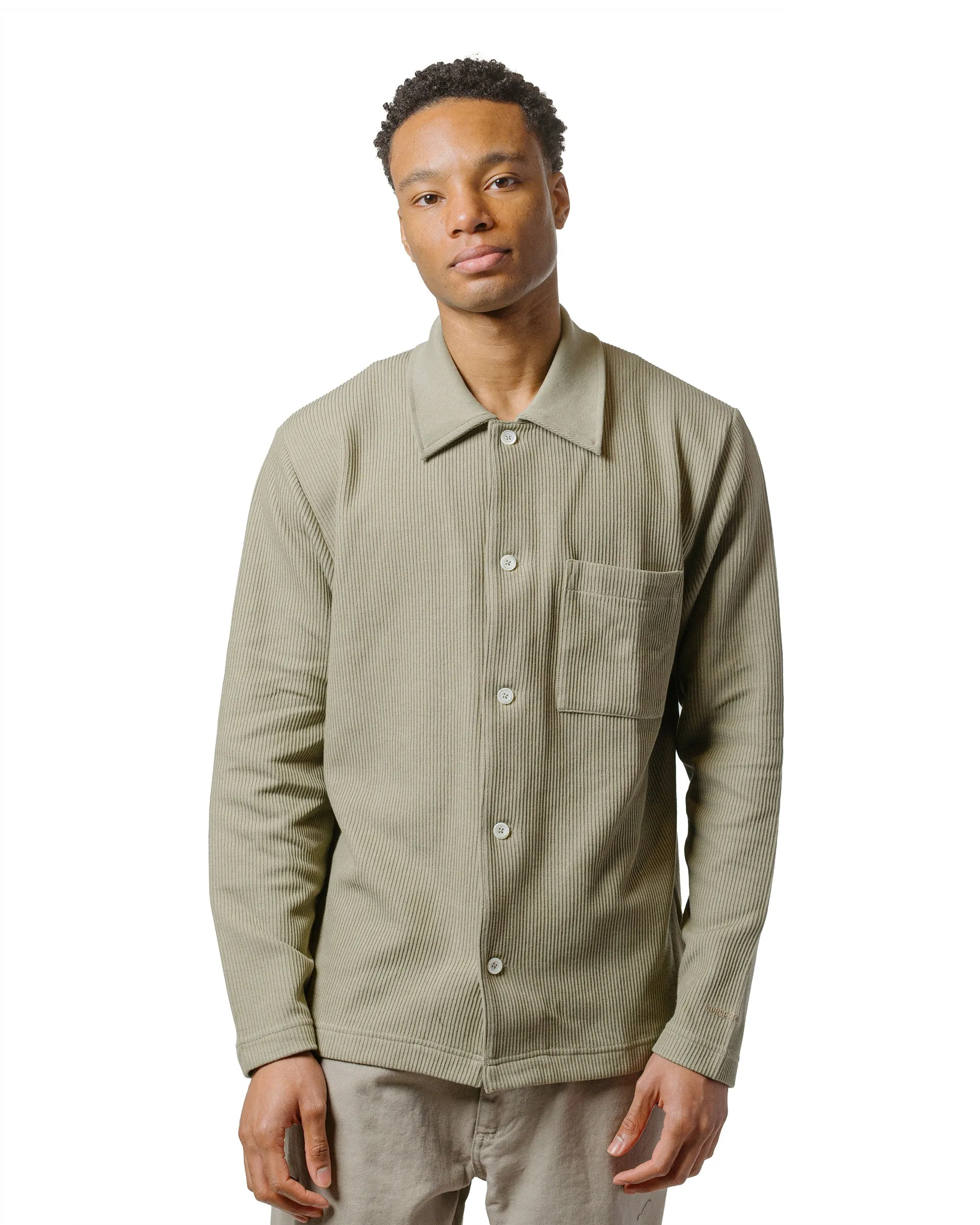 Norse Projects Jorn Double Face Overshirt Clay Soft Touch