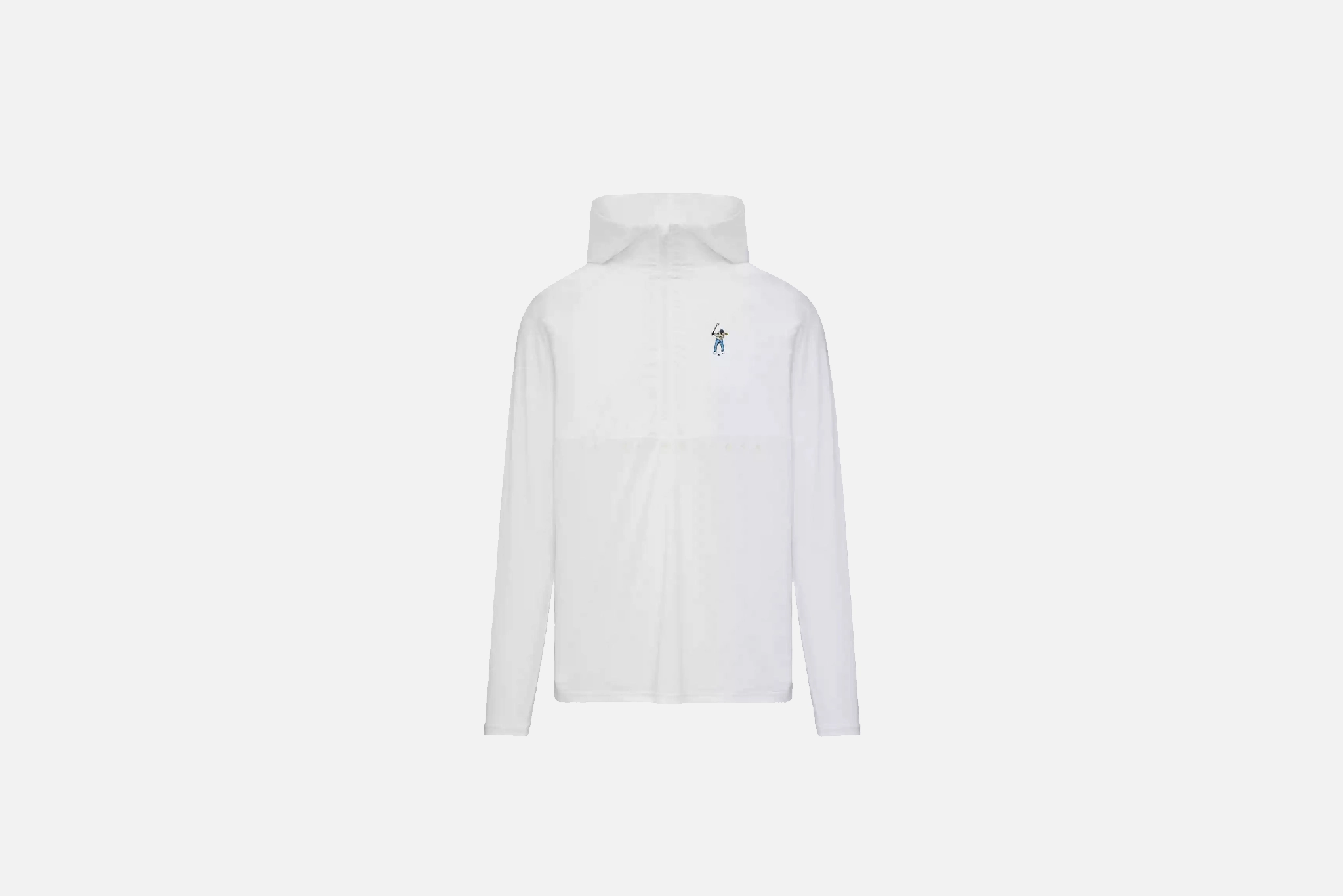 Crisp Details Eastside Golf "UV Ultra Light Hoodie" M - Bright White
