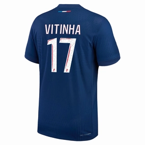 Odor Control Treatment Nike Paris Saint-Germain Match Authentic Vitinha Home Jersey 24/25 (Midnight Navy/White)
