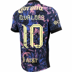 Cool Texture Lightweight Fit Nike Club America Authentic Diego Vald??s Third Jersey 24/25 (Purple)