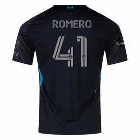 adidas Brian Romero Charlotte FC Authentic Away Jersey 25/26 (Black) Eco Friendly Recycled Yarn Neutral Vibe