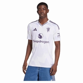 Men's Manchester United 2025/26 Away Soccer Jersey Comfort Optimized Lining