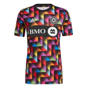 Total Ease adidas - Men's CF Montreal Pride Pre-Match Jersey (HN4109)