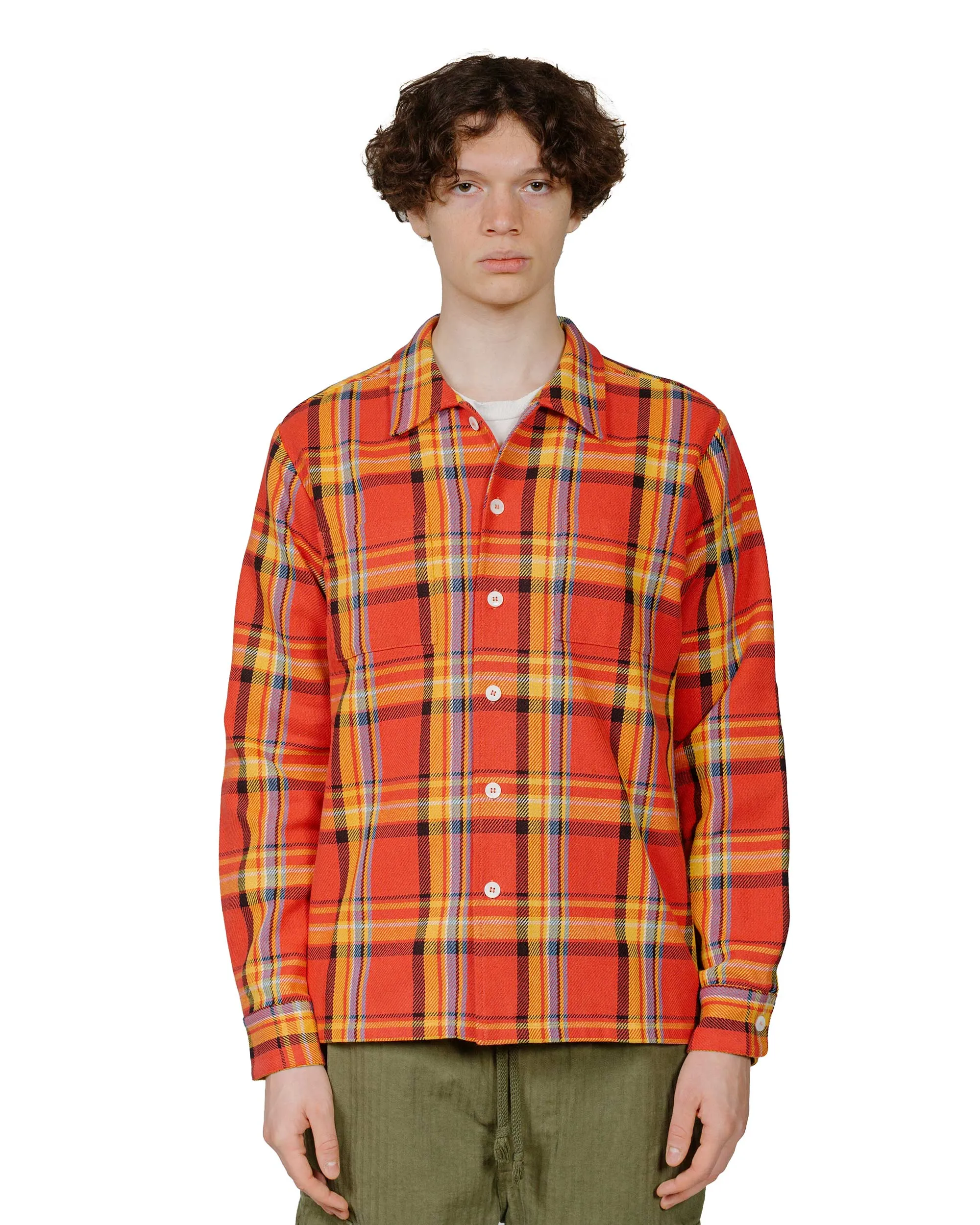 Trendy Vibes stain resistant coating Bather Buoy Plaid Flannel Shirt