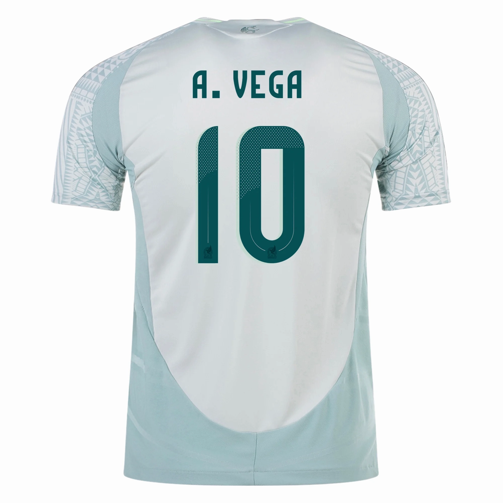 adidas Mens Mexico Authentic Alexis Vega Away Jersey 24/25 (Linen Green) Performance Driven Structure Soft Brushed Interior
