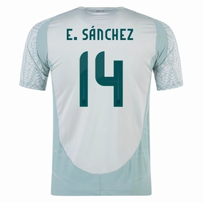 adidas Mexico ??rick S??nchez Away Jersey 24/25 (Linen Green) Non Chafe Seams Heat Transfer Labels