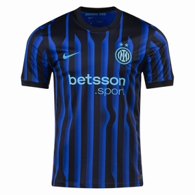 Nike Inter Milan Home Jersey 25/26 (Lyon Blue/Black/Chlorine Blue) Heat Transfer Labels