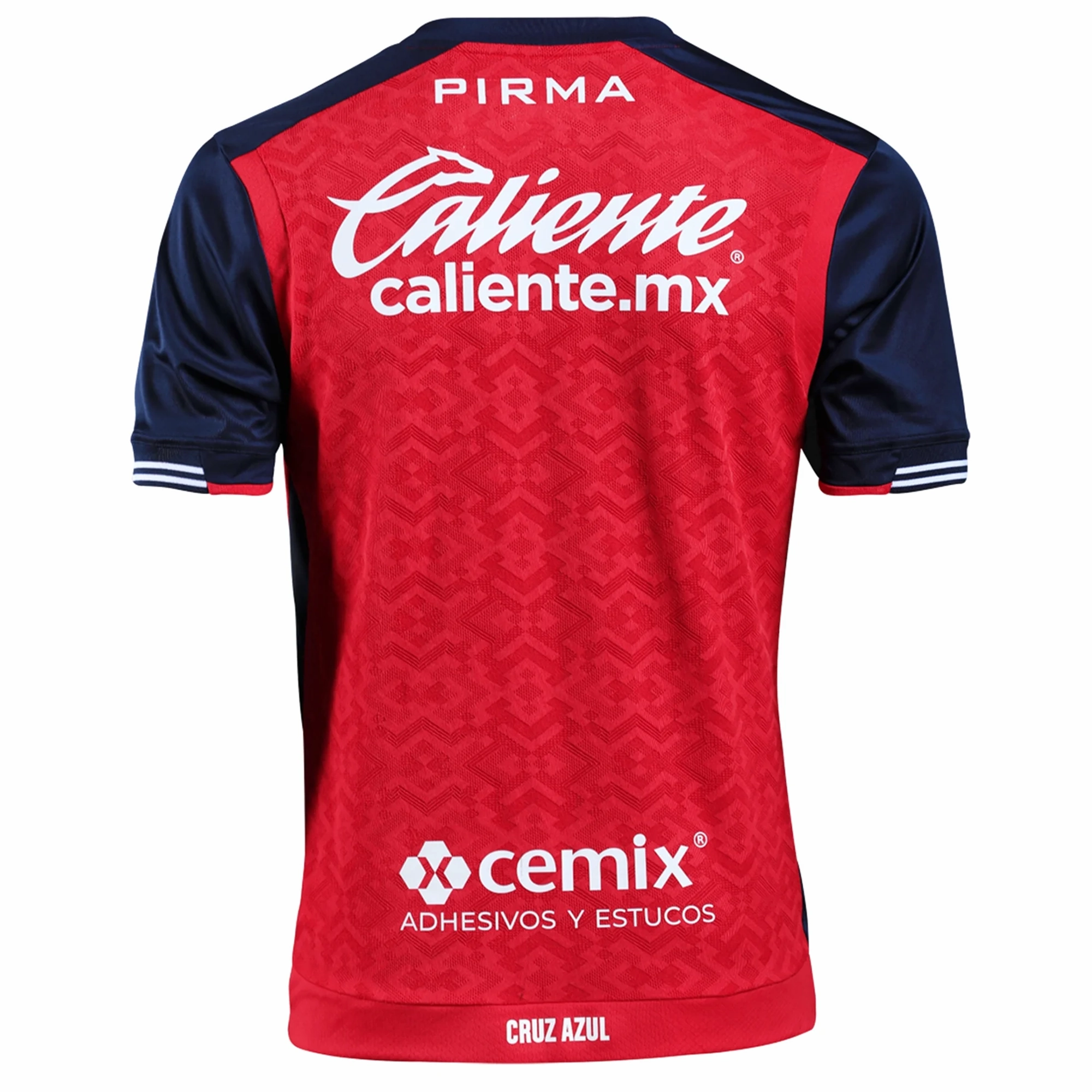 warm weather Layered Look Design Pirma Cruz Azul Third Jersey 24/25 (Red)
