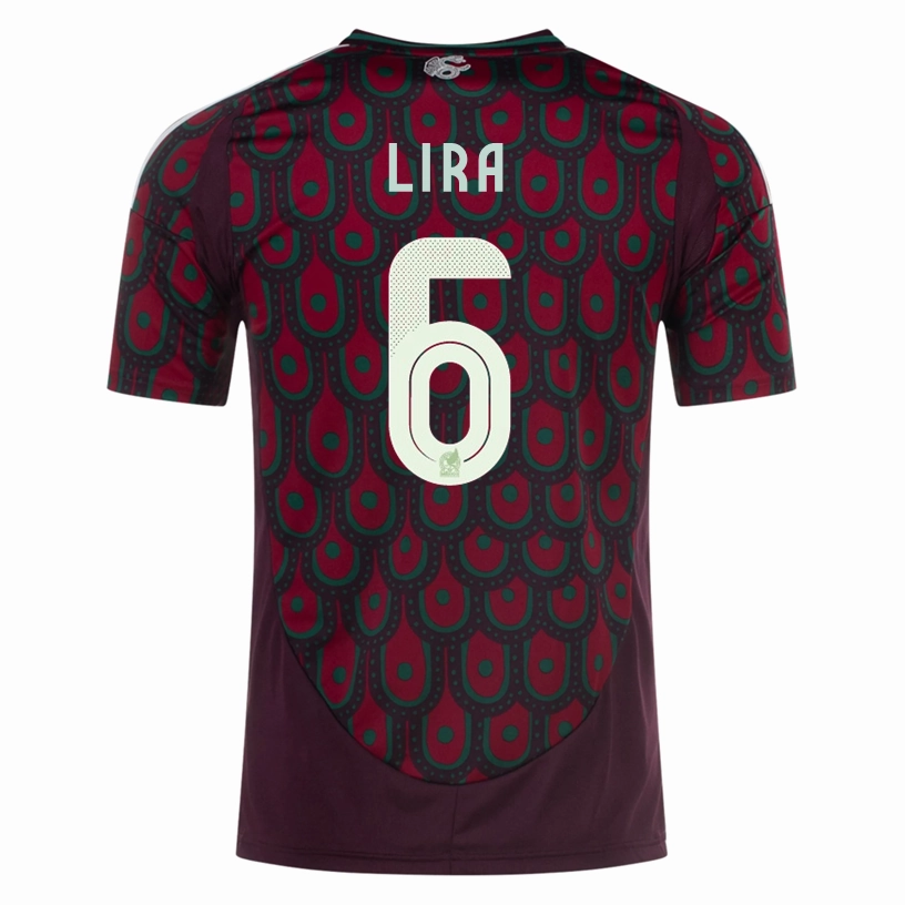 Adidas Mens Mexico Erik Lira Home Jersey 24/25 (Multicolor) 4 Way Stretch