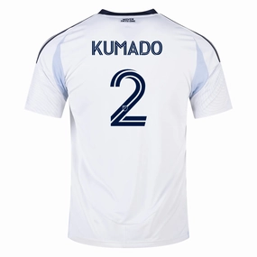 adidas Willy Kumado San Diego FC Away Jersey 25/26 (White) Weather Neutral Ultra Smooth Flat Seams