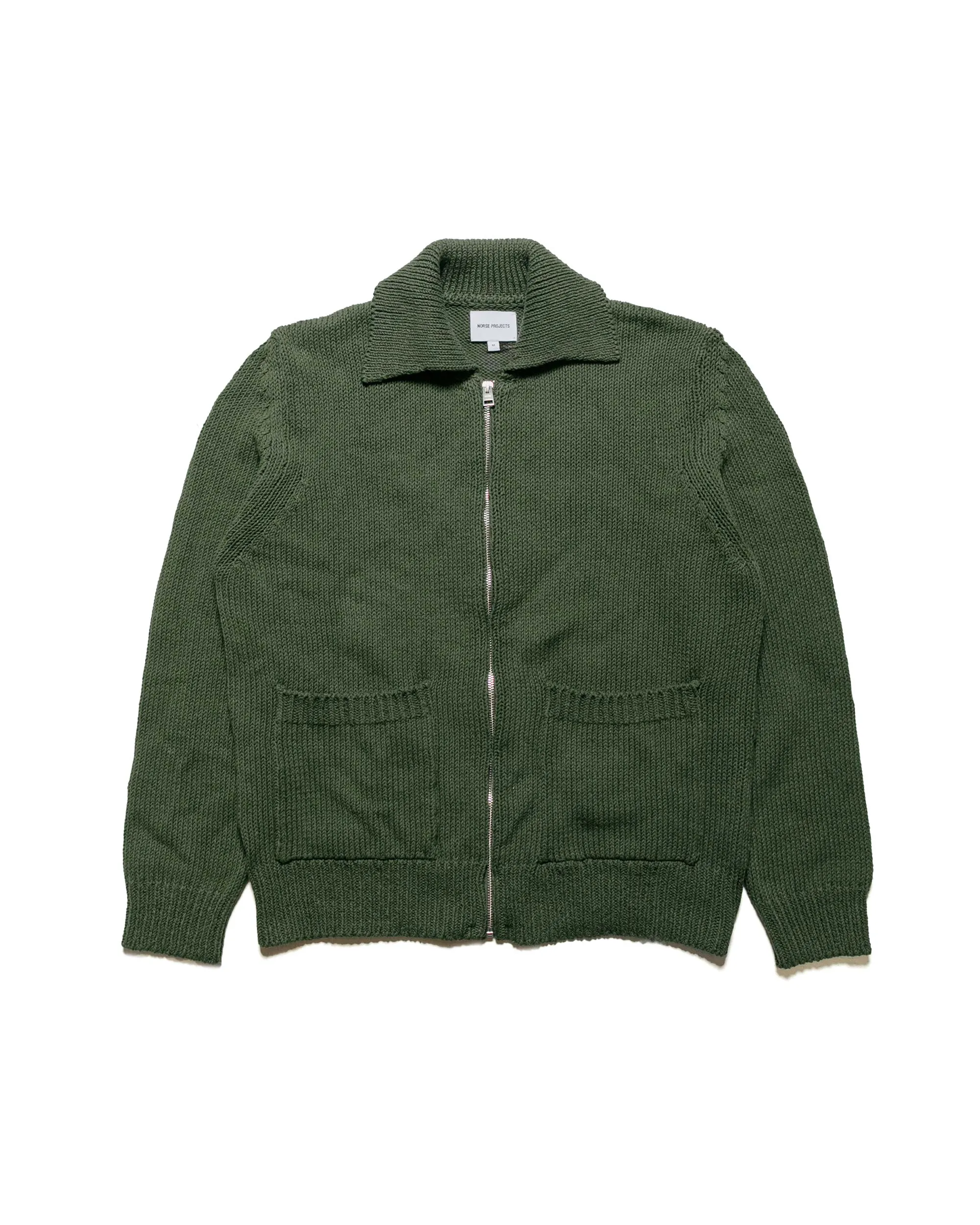 Norse Projects Erik Cotton Jacket Ivy Green Casual Chic