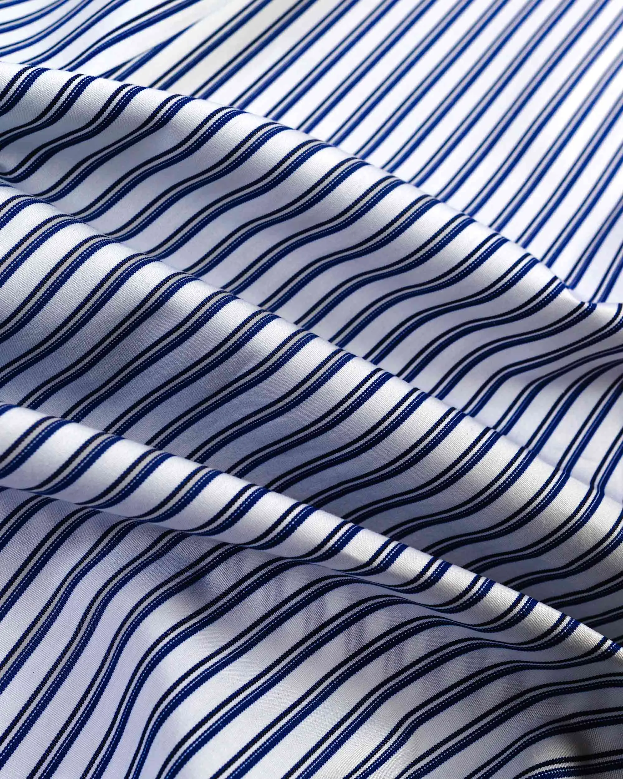 Comme des Gar?ons SHIRT Wide Classic Big Collar Shirt Stripe 4 crew neck Flexible Shoulder Construction