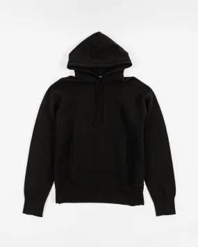 Lady White Co. LWC Hoodie Black Zip Closure Short Sleeve