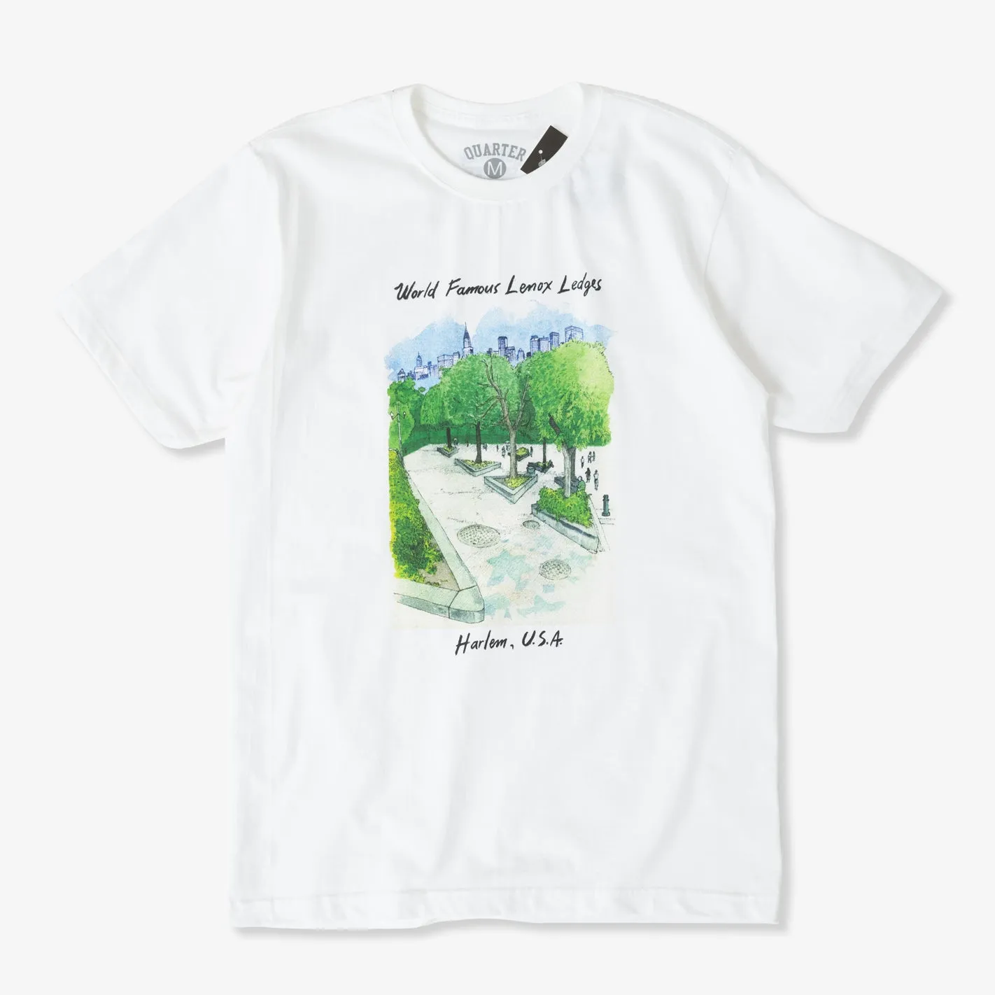 Lenox Tee (White) Luxury Mood