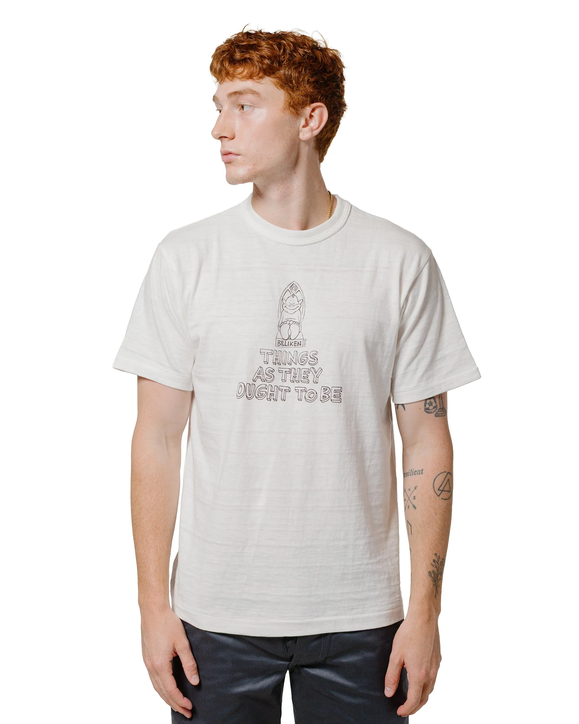 Warehouse Yusuke Hanai Lot. 4601 Things As They Ought To Be Off White Minimalist Wear Modern Simplicity