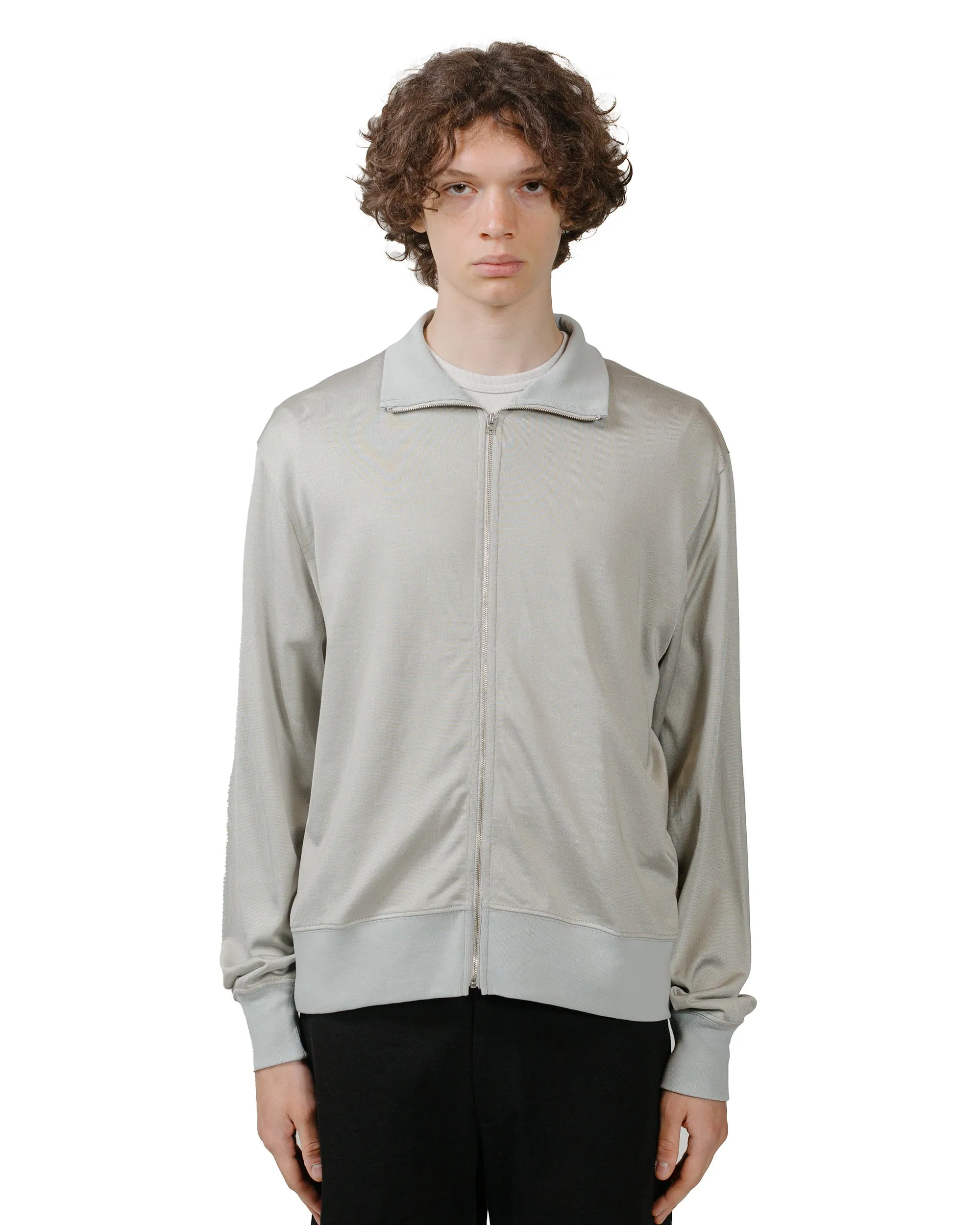 Designer Lady White Co. Lightweight Full Zip Post Grey