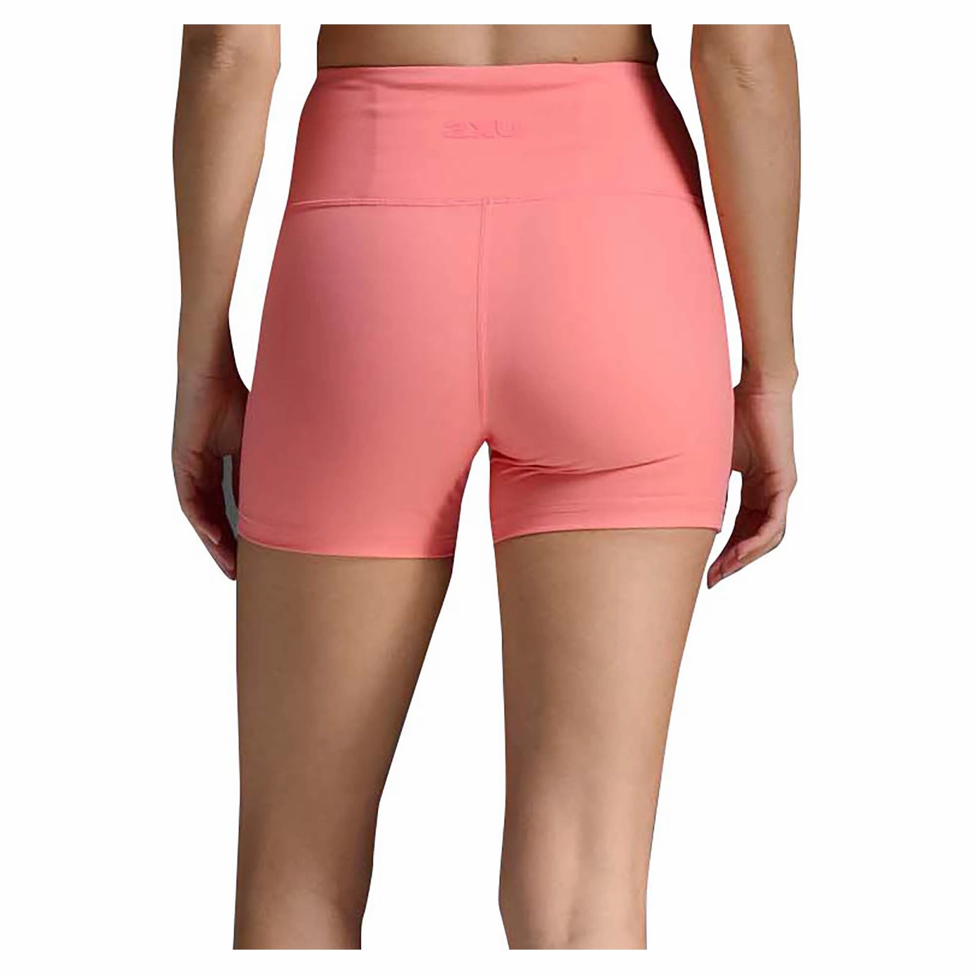 Secure Pocket Zippers Women's Form Hi-Rise Compression 4 Inch Shorts