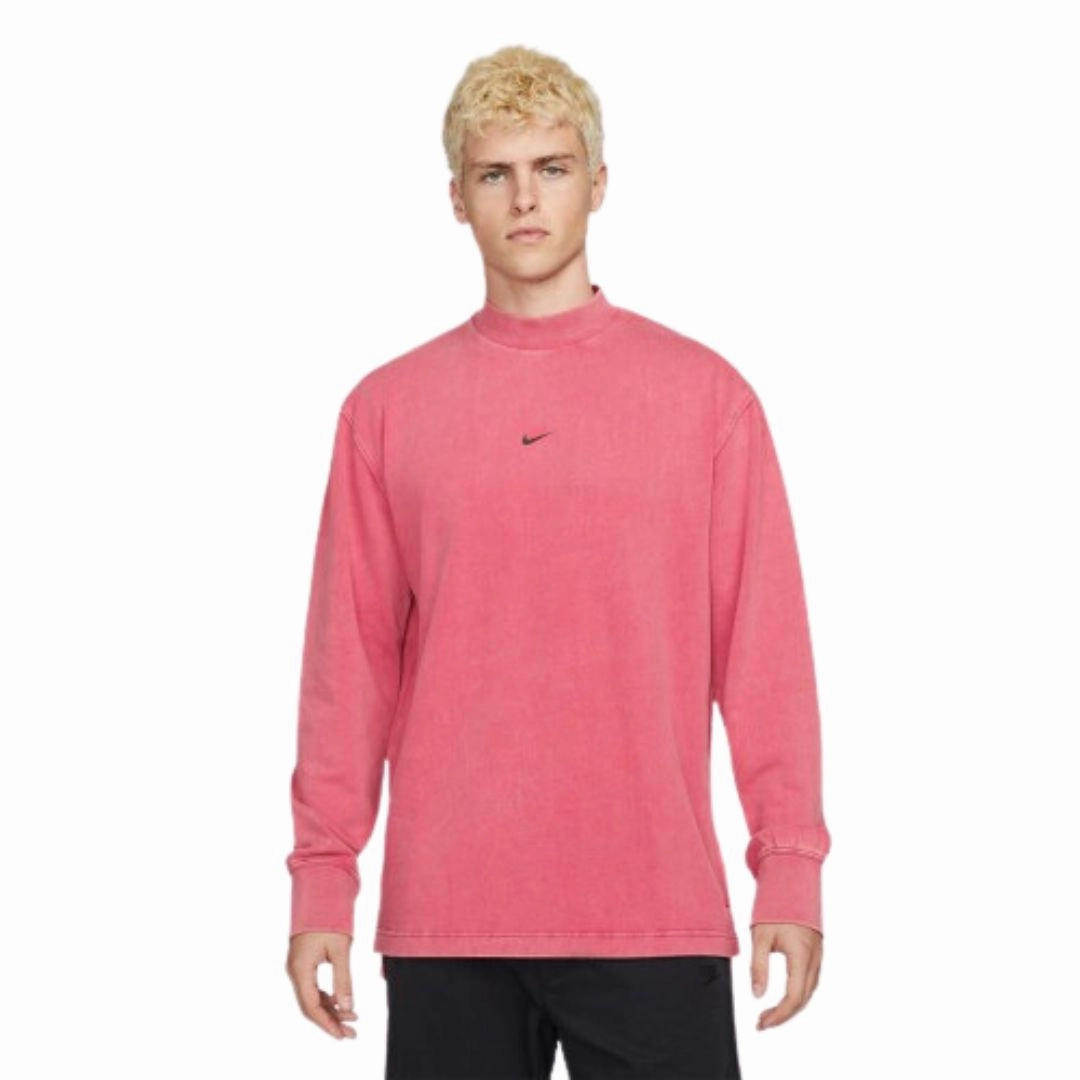 Casual Fit Comfy Apparel Essentials Washed Long-Sleeve T-Shirt