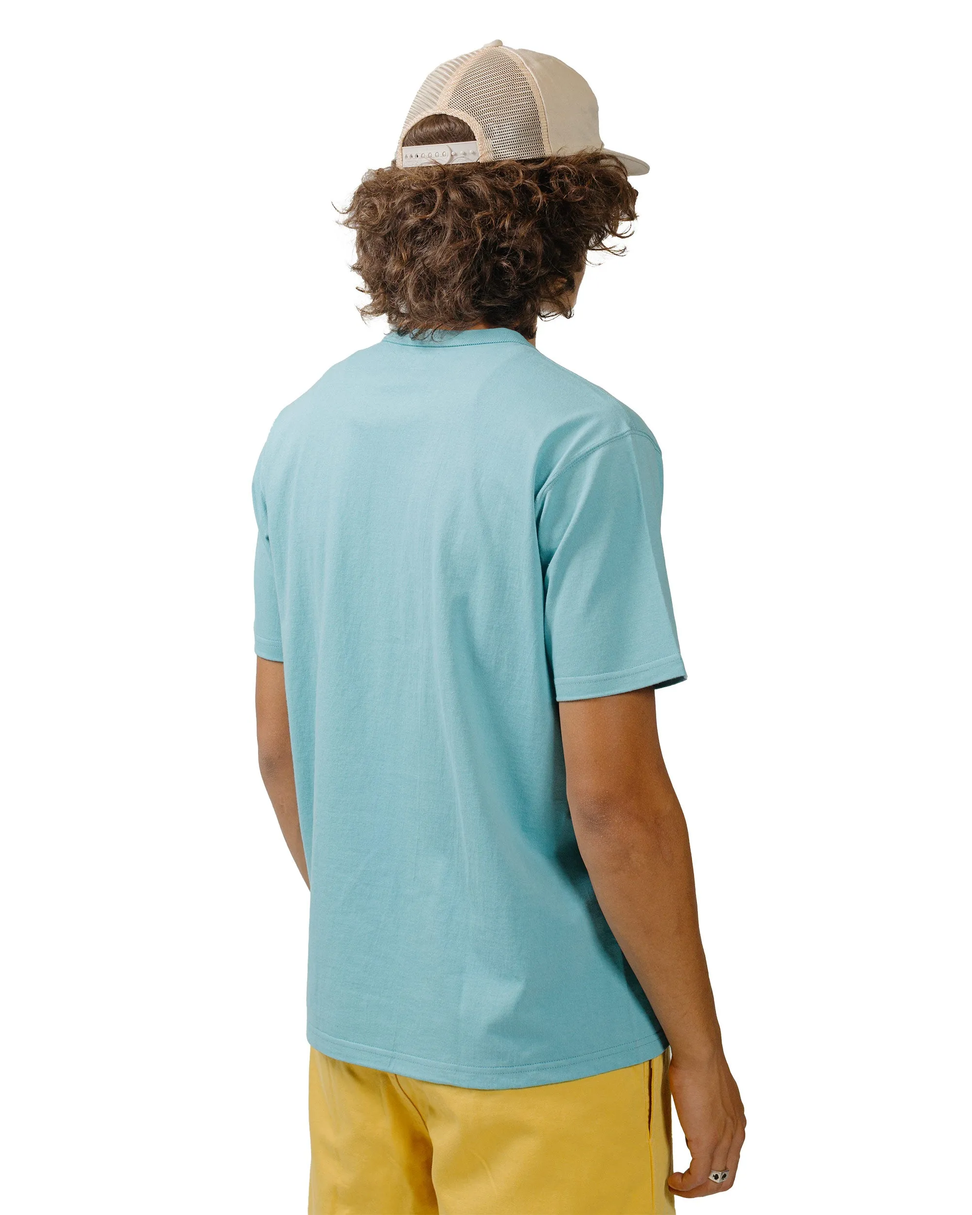 QuickDryTechnology The Real McCoy's MC22006 Pocket Tee Teal