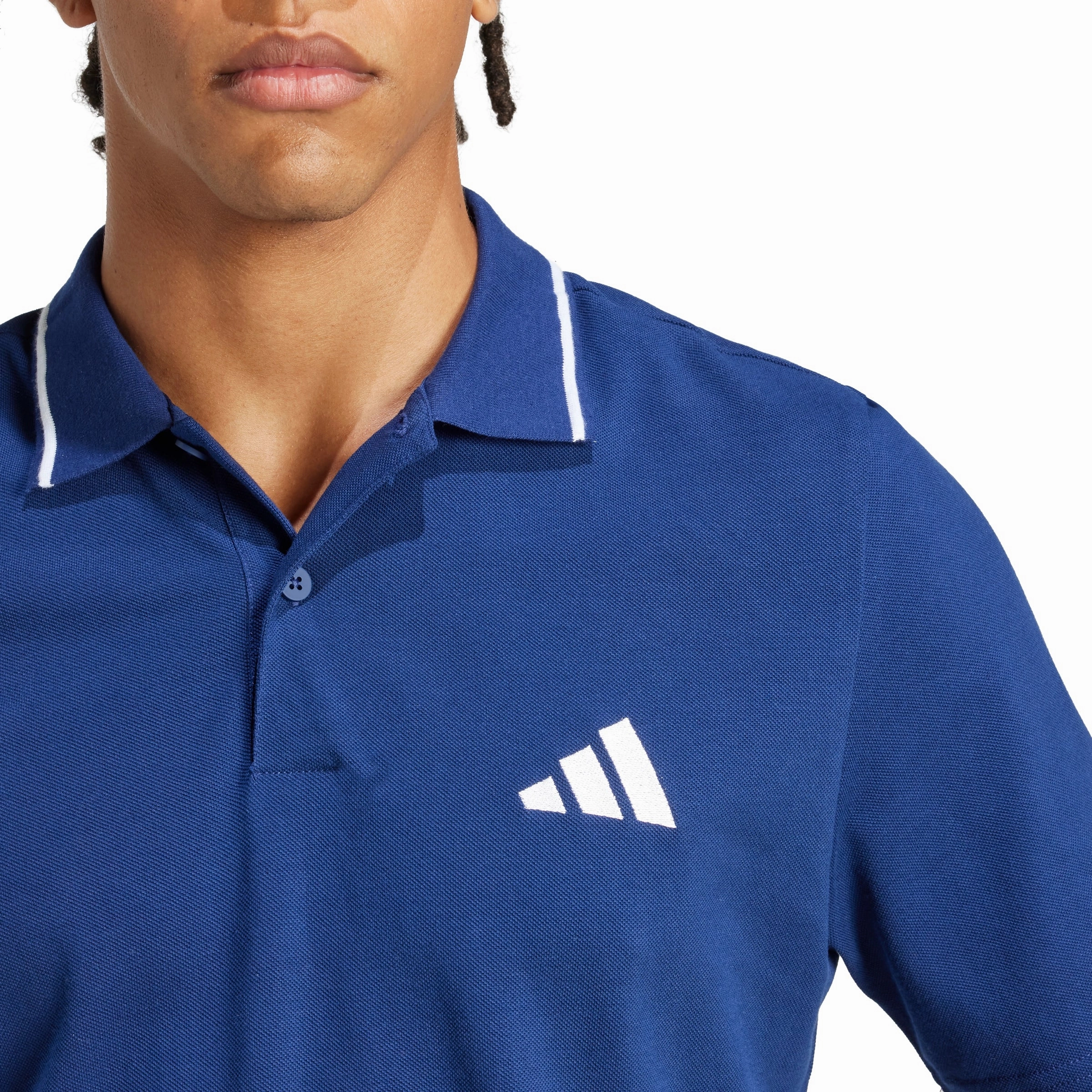 Essentials Small Logo Piqu?? Polo T-shirt Stretchable