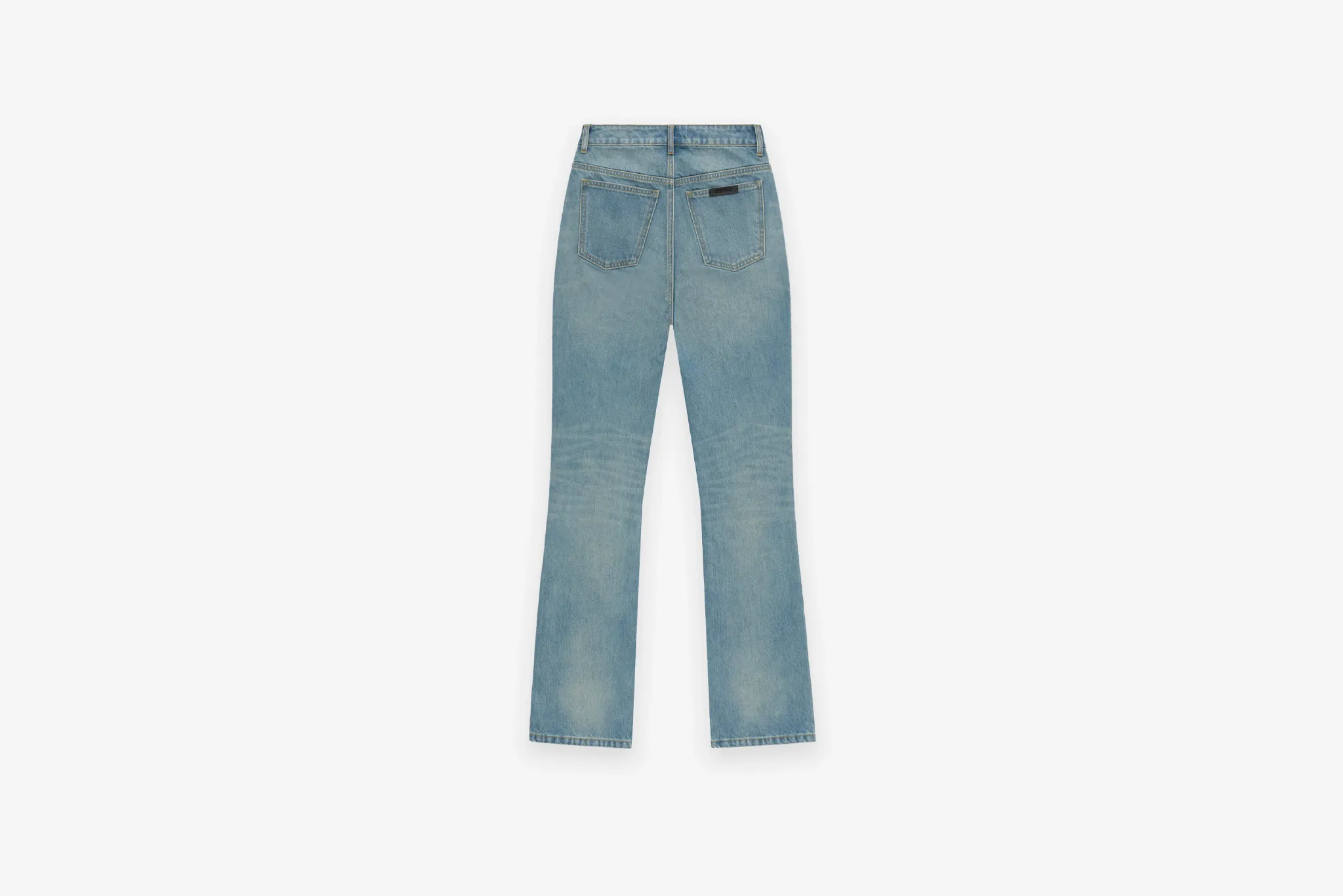 Summer Glow Cozy clothing Fear of God Essentials "High Waisted Denim Jean" W - Indigo Wash