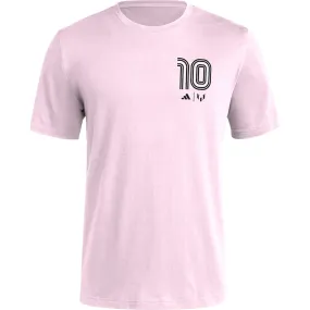 adidas Fresh Messi T-Shirt (True Pink) Fashionable Piece