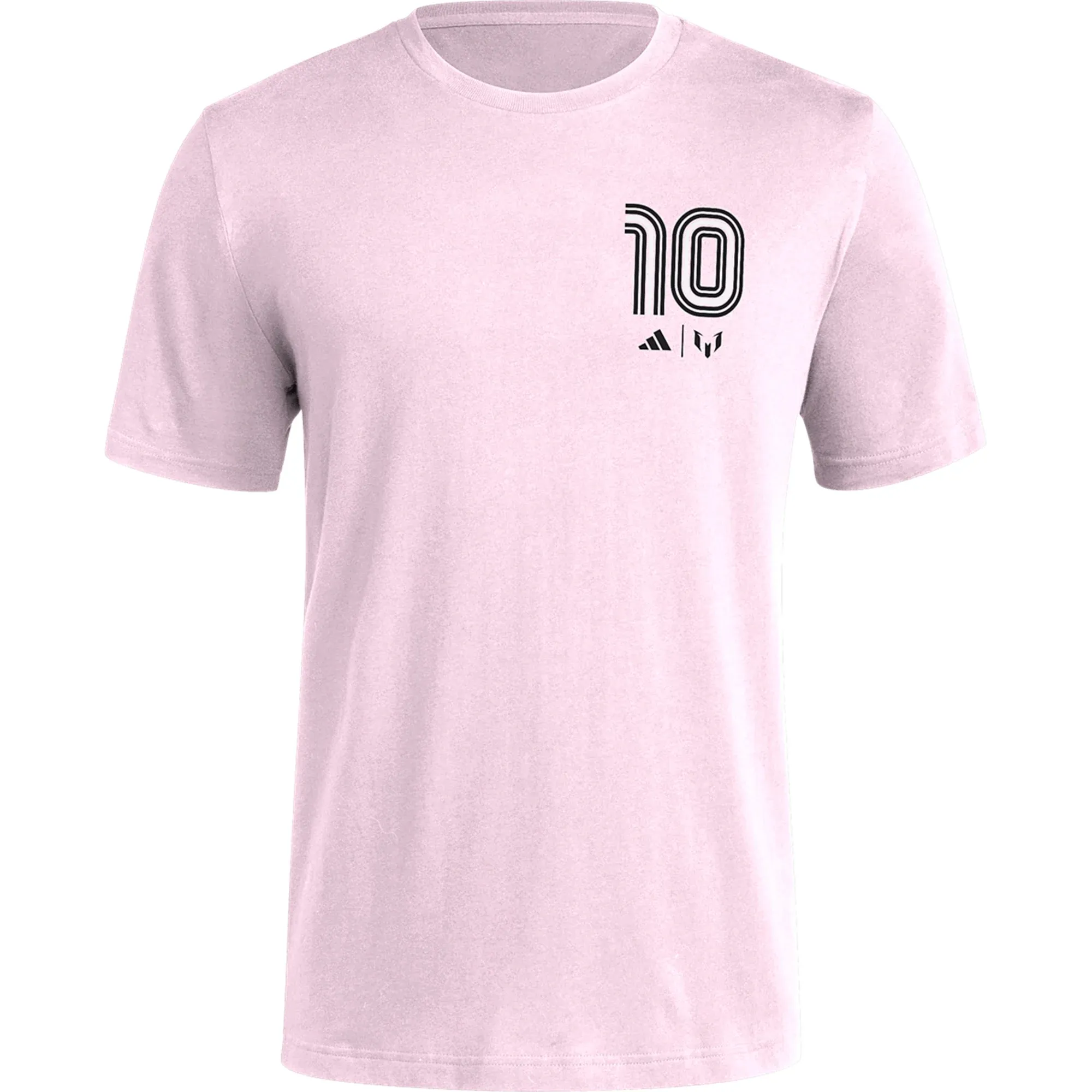 adidas Fresh Messi T-Shirt (True Pink) Fashionable Piece