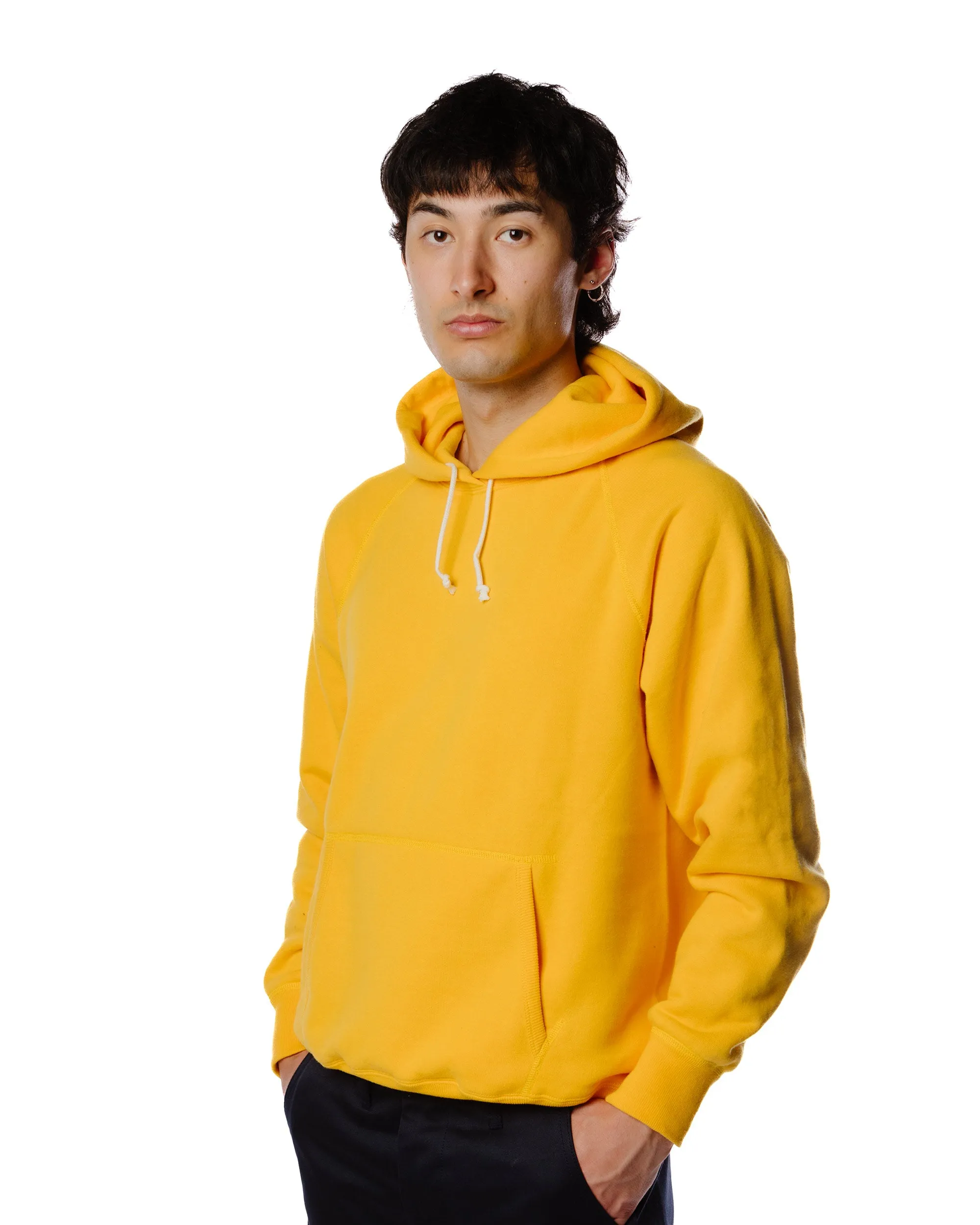 The Real McCoy's MC21017 9oz. Loopwheel Parka Yellow product loop stability Winter Essential