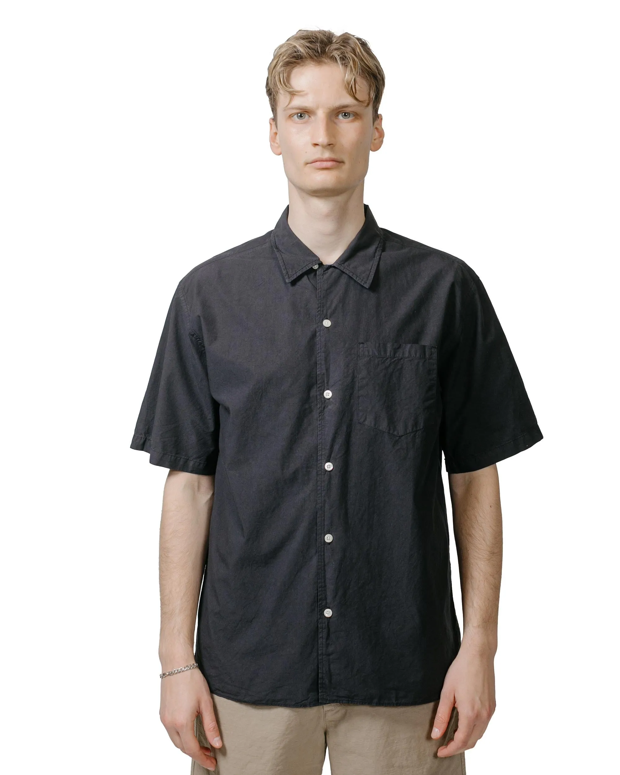 Casual Hangout Norse Projects Carsten Cotton Tencel Dark Navy