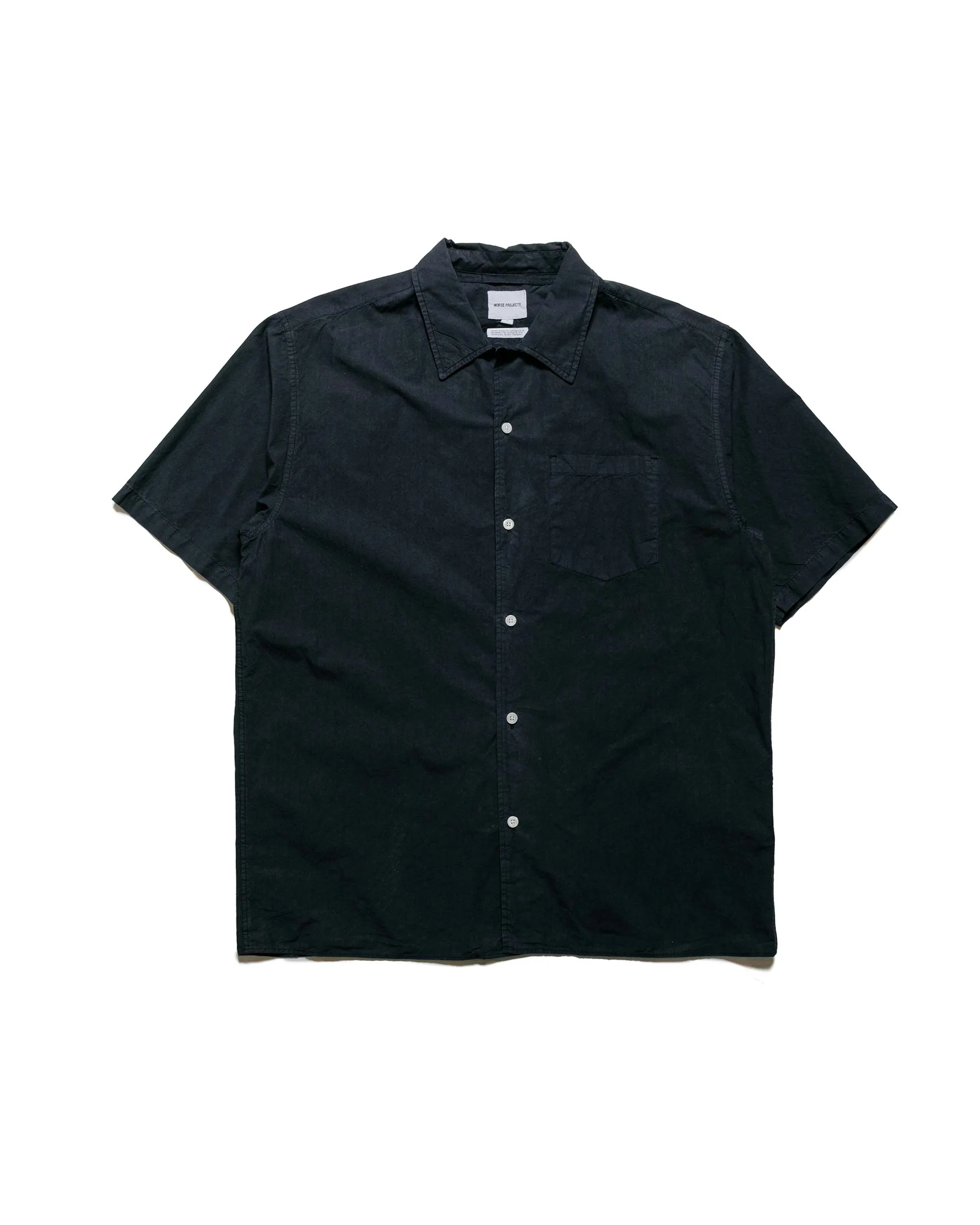 Norse Projects Carsten Cotton Tencel Dark Navy Neutral Tone