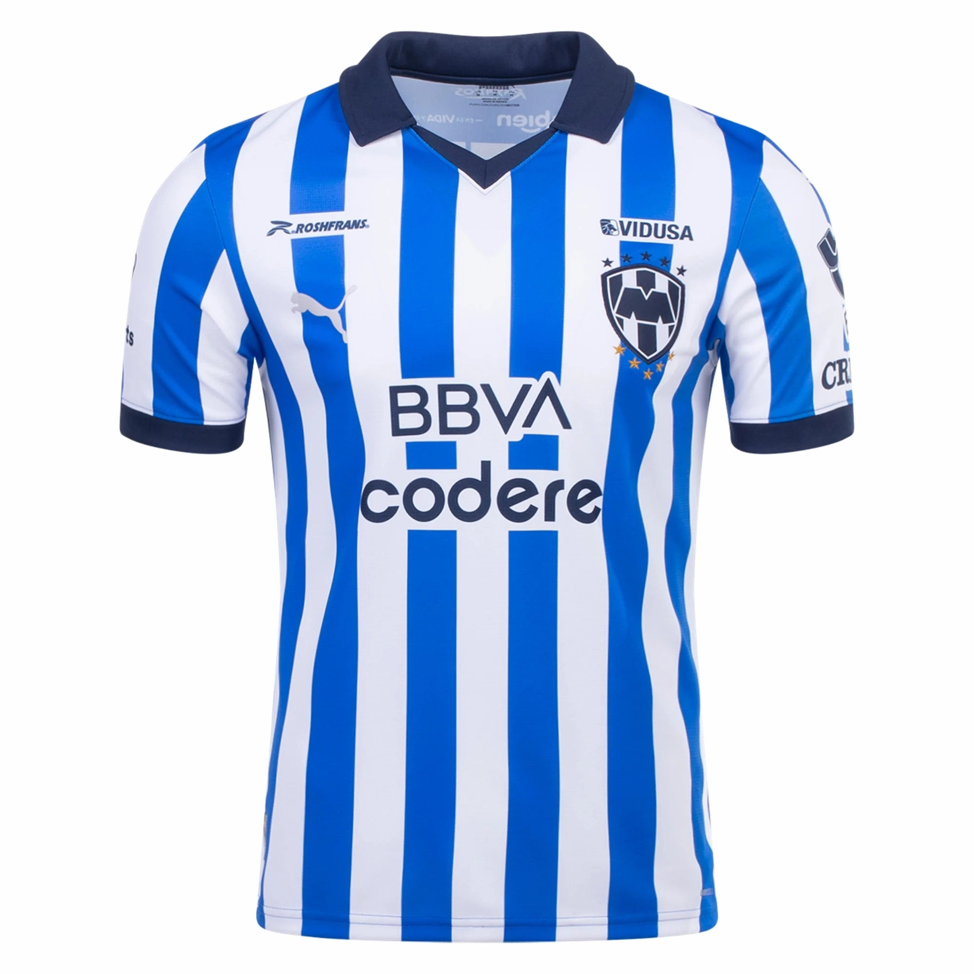 Puma Monterrey Home Jersey 23/24 (Puma Team Royal) Mesh Panel Muscle Motion