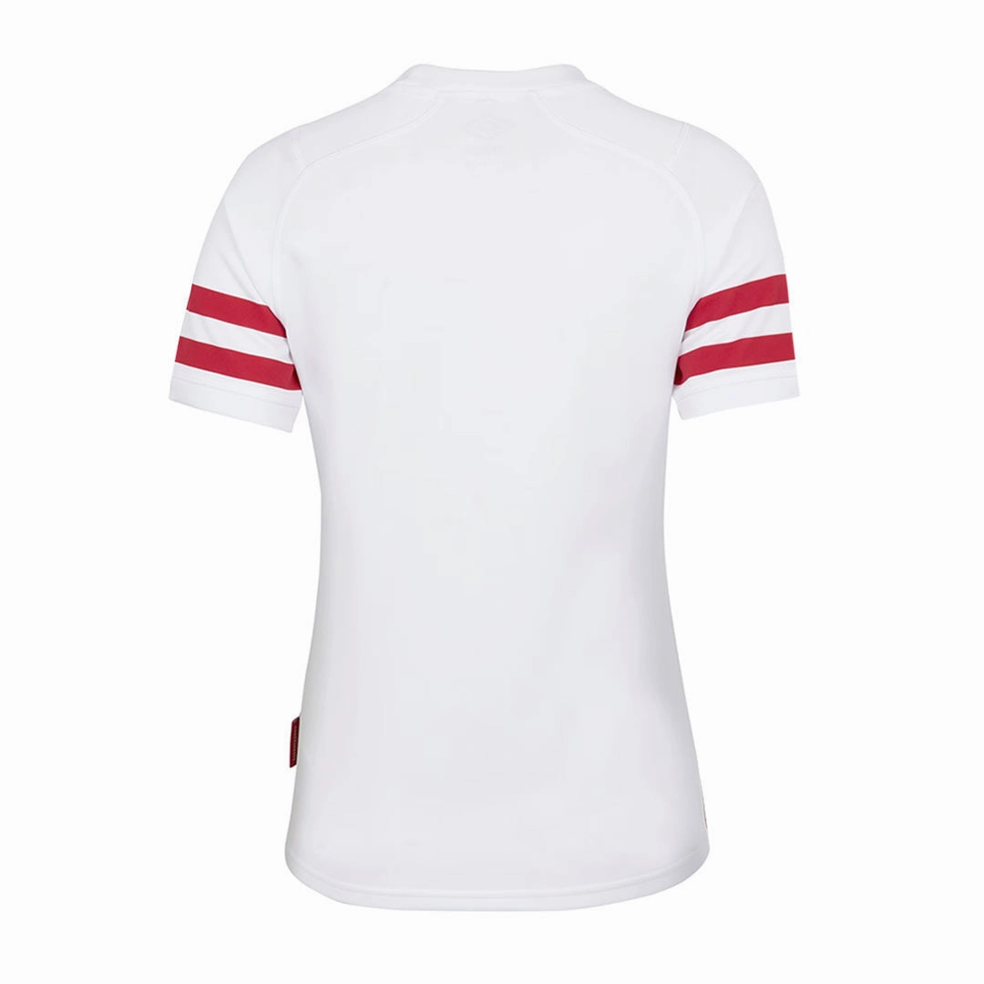 Light Stretch Movement Ready Umbro - Women's 2022 England Rugby Home Replica Jersey (HUUL196740U KIT)