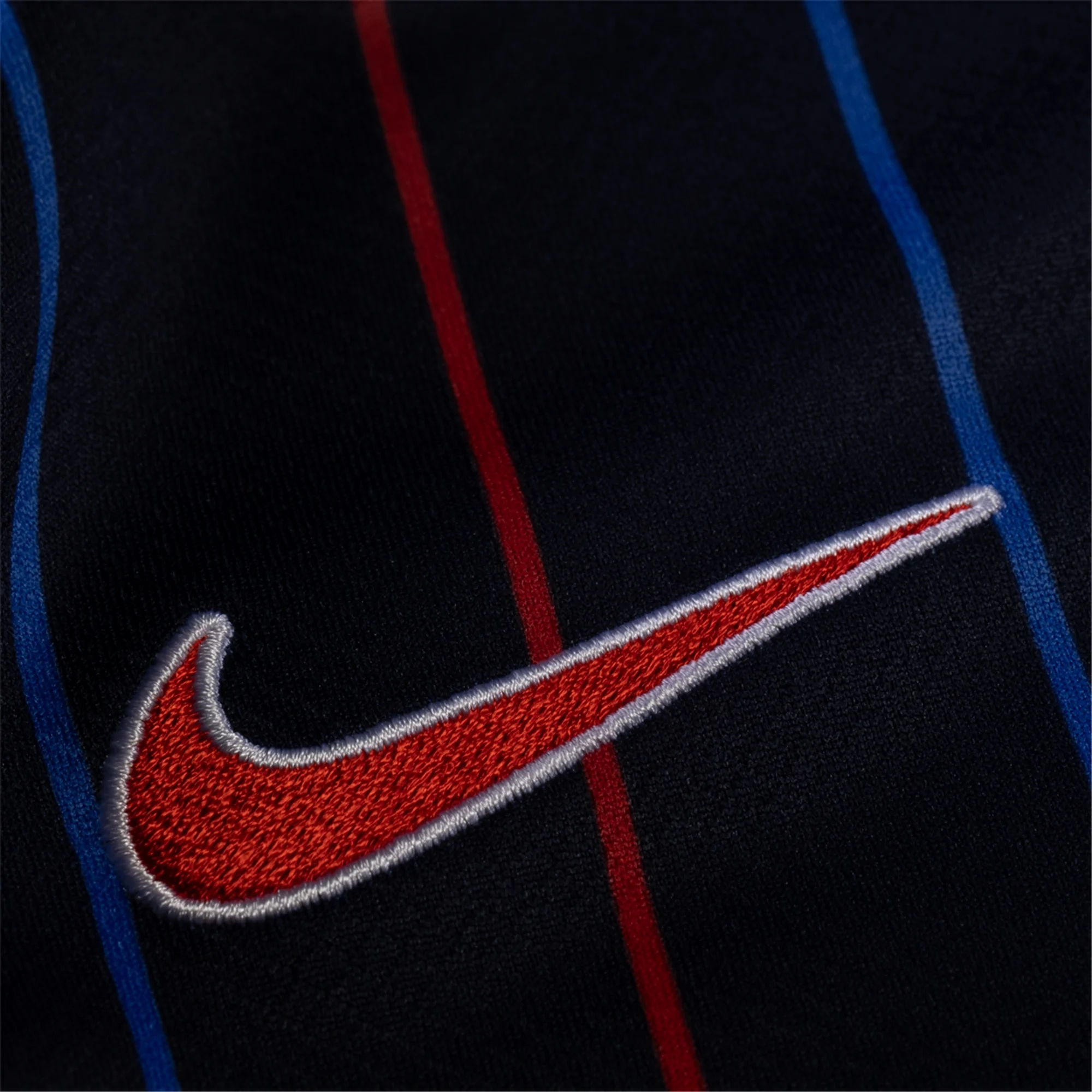 Temperature Regulating Fiber Nike Womens USA 25/26 Away 4 Star Jersey (Obsidian/Challenge Red)