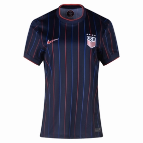 Core Comfort Comfort Focused Nike Womens USA 25/26 Away 4 Star Jersey (Obsidian/Challenge Red)