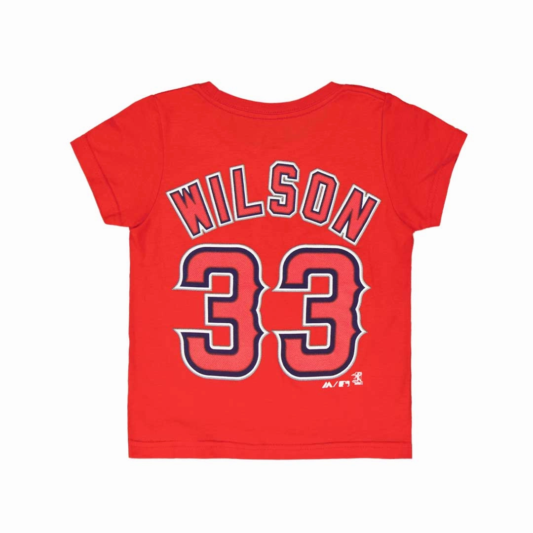 MLB - Kids' (Toddler) Los Angeles Angels C.Wilson T-Shirt (M3452C TH) Temperature Regulating Technology Feel Good Fit