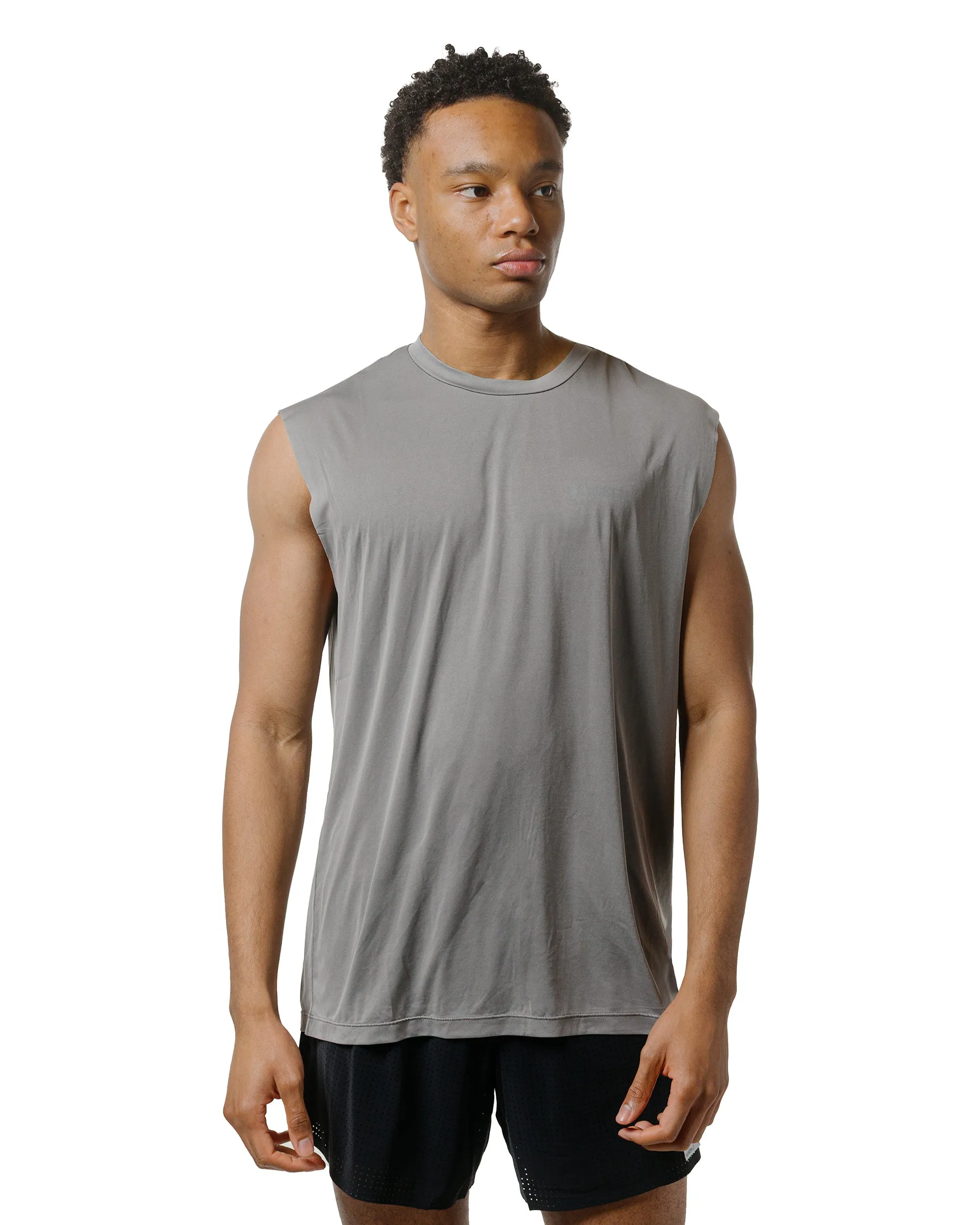 LowImpact Manufacturing UV Protection SATISFY AuraLite Muscle Tee Mineral Graphite
